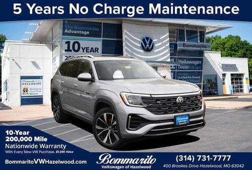 Silver Mist Metallic 2026 Volkswagen Atlas 2.0T SEL Premium R-Line