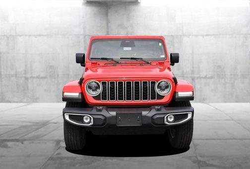 Firecracker Red Clearcoat 2025 Jeep Wrangler Sahara