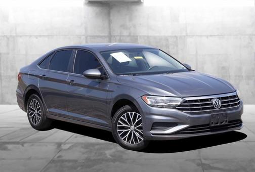 Platinum Gray Metallic 2021 Volkswagen Jetta 1.4T S