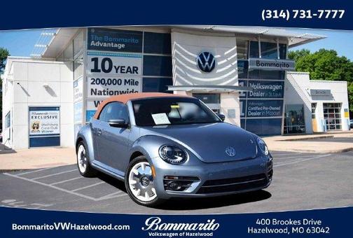 Stonewashed Blue Metallic w/ Brown Roof 2019 Volkswagen Beetle 2.0T Final Edition SEL