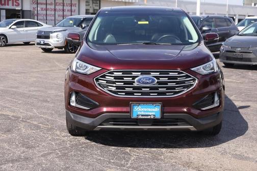 Burgundy Velvet Metallic Tinted Clearcoat 2020 Ford Edge SEL