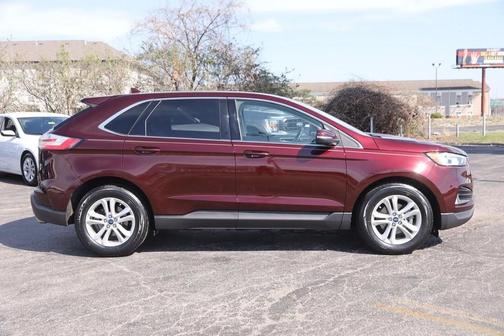 Burgundy Velvet Metallic Tinted Clearcoat 2020 Ford Edge SEL