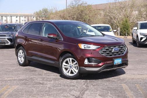 Burgundy Velvet Metallic Tinted Clearcoat 2020 Ford Edge SEL