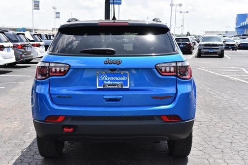 Hydro Blue Pearlcoat 2025 Jeep Compass Trailhawk