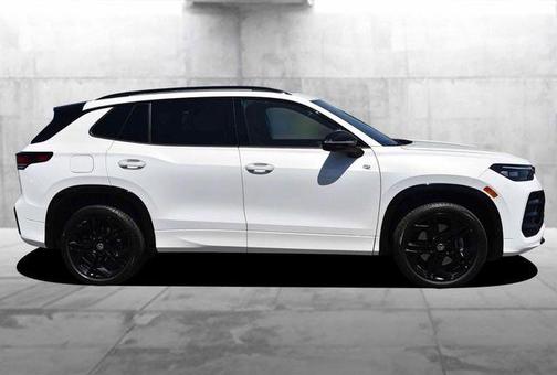 Opal White Pearl Effect 2025 Volkswagen Tiguan 2.0T SE R-Line Black