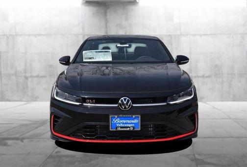 Deep Black Pearl Effect 2026 Volkswagen Jetta GLI 2.0T Autobahn