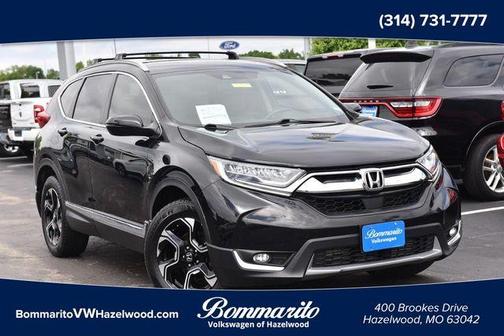 Crystal Black Pearl 2018 Honda CR-V Touring
