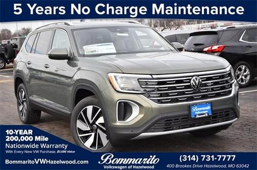 2026 Volkswagen Atlas 2.0T SEL