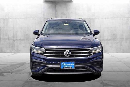 Atlantic Blue 2023 Volkswagen Tiguan 2.0T SE