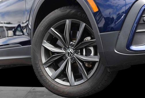 Atlantic Blue 2023 Volkswagen Tiguan 2.0T SE