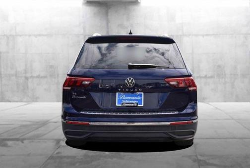 Atlantic Blue 2023 Volkswagen Tiguan 2.0T SE