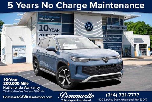 Monterey Blue Pearl 2026 Volkswagen Tiguan 2.0T SE