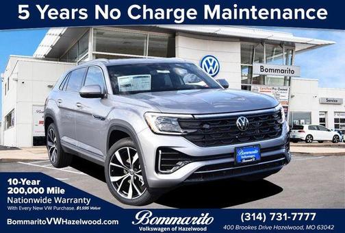 Silver Mist Metallic 2026 Volkswagen Atlas Cross Sport 2.0T SEL Premium R-Line