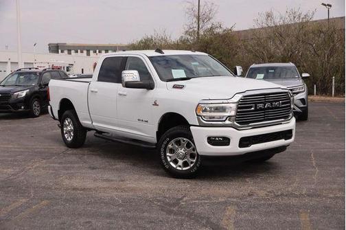 Bright White Clearcoat 2024 RAM 2500 Laramie