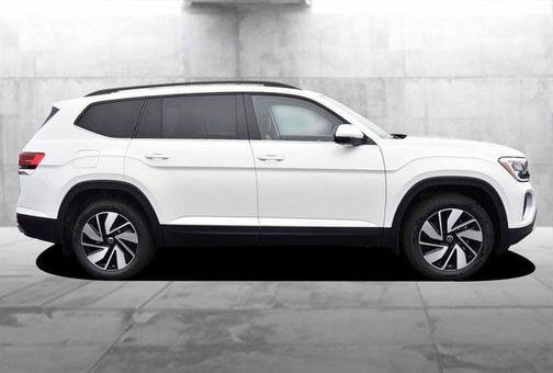 Opal White Pearl 2026 Volkswagen Atlas 2.0T SE W/TECHNOLOGY