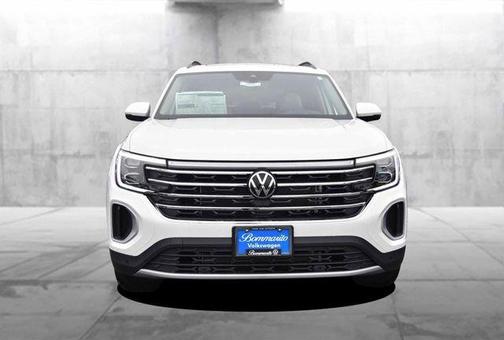 Opal White Pearl 2026 Volkswagen Atlas 2.0T SE W/TECHNOLOGY