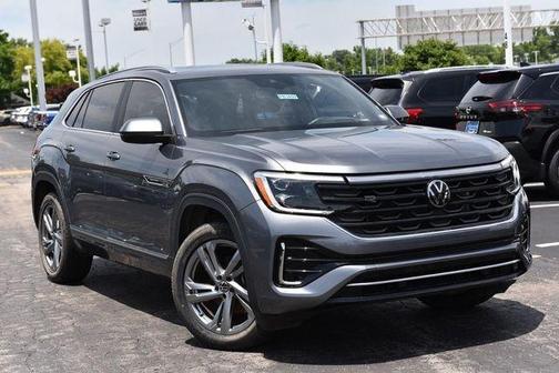 Platinum Gray Metallic 2024 Volkswagen Atlas Cross Sport 2.0T SEL R-Line
