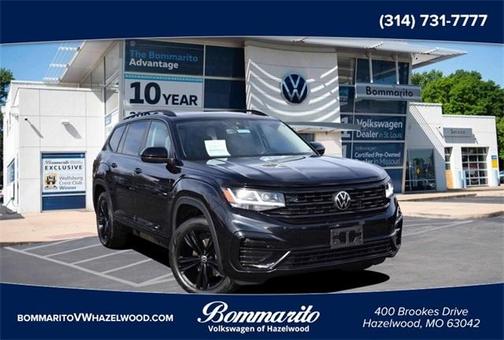 2023 Volkswagen Atlas 3.6 V6 SEL R-Line Black