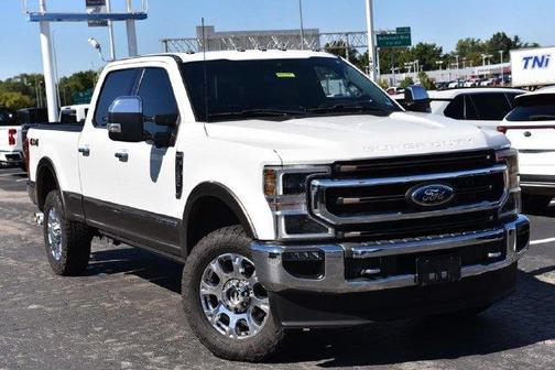Oxford White 2022 Ford F-350 King Ranch