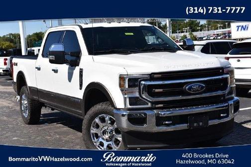 Oxford White 2022 Ford F-350 King Ranch
