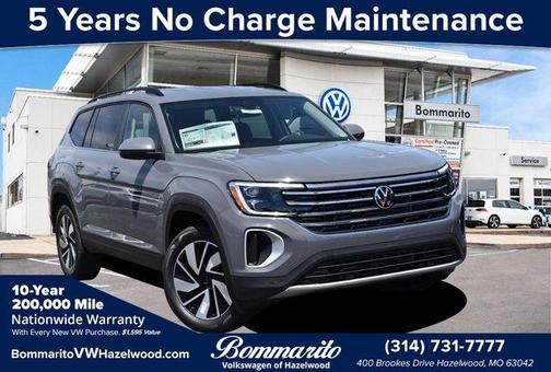 Gray 2026 Volkswagen Atlas 2.0T SE W/TECHNOLOGY