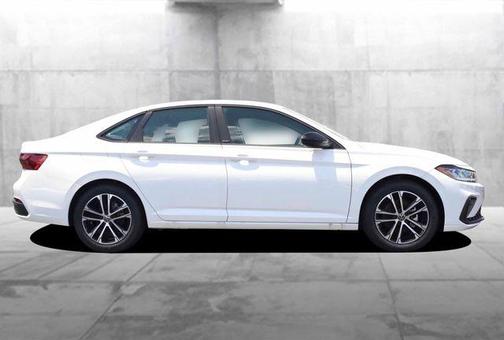 Pure White 2026 Volkswagen Jetta 1.5T Sport