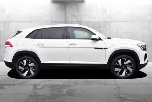 Opal White Pearl 2026 Volkswagen Atlas Cross Sport 2.0T SE W/TECHNOLOGY
