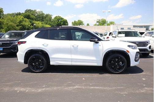 Opal White 2026 Volkswagen Tiguan 2.0T SE R-Line Black
