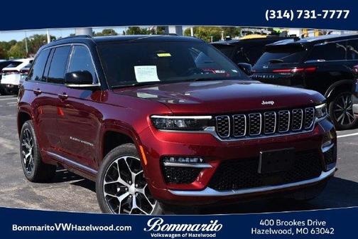 Velvet Red Pearlcoat 2025 Jeep Grand Cherokee Summit