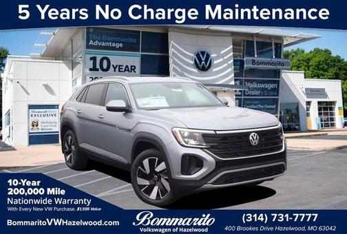 Silver Mist Metallic 2026 Volkswagen Atlas Cross Sport 2.0T SEL