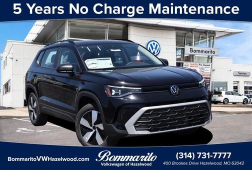 Deep Black Pearl 2026 Volkswagen Taos 1.5T S