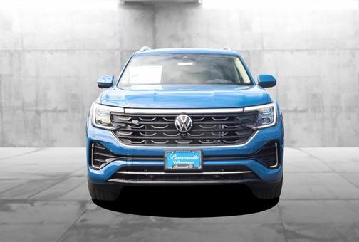 Mountain Lake Blue Metallic 2026 Volkswagen Atlas 2.0T SEL Premium R-Line