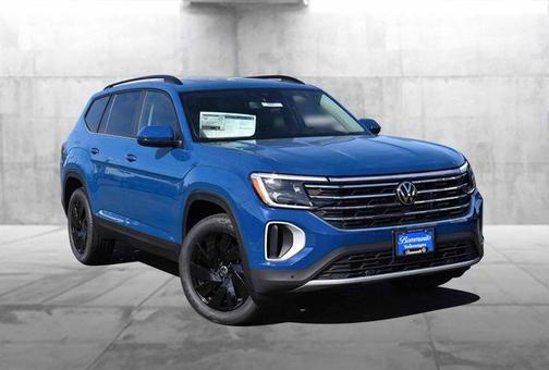 Mountain  Lake Blue Metallic 2026 Volkswagen Atlas 2.0T SE W/TECHNOLOGY