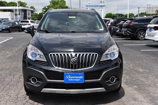 Satin Steel Gray Metallic 2014 Buick Encore Leather