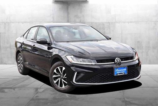 Deep Black Pearl Effect 2025 Volkswagen Jetta 1.5T S