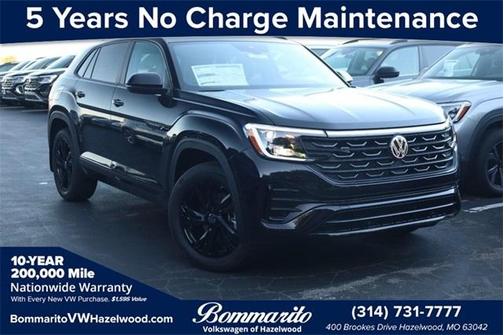 2026 Volkswagen Atlas Cross Sport 2.0T SEL R-Line Black