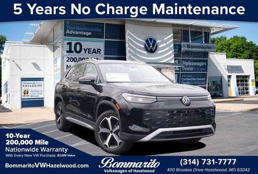 Black 2026 Volkswagen Tiguan 2.0T SE