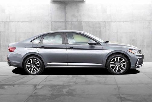 Platinum Gray Metallic 2025 Volkswagen Jetta 1.5T SE