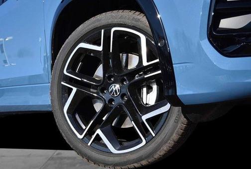 Monterey Blue W/Deep Black Roof 2026 Volkswagen Tiguan 2.0T SE R-Line Black