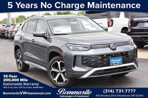 Platinum Gray Metallic 2026 Volkswagen Tiguan 2.0T SE