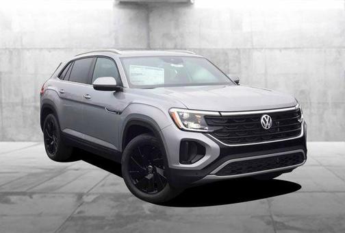 Silver Mist Metallic 2026 Volkswagen Atlas Cross Sport 2.0T SE W/TECHNOLOGY