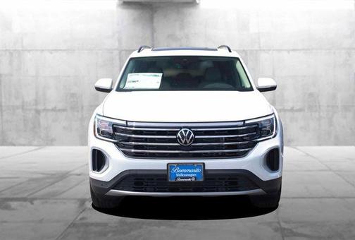 Opal White Pearl 2026 Volkswagen Atlas 2.0T SE W/TECHNOLOGY