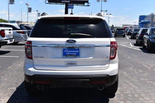 White Platinum Tri-Coat Metallic 2013 Ford Explorer Limited