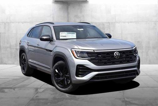 Silver Mist Metallic 2026 Volkswagen Atlas Cross Sport 2.0T SEL R-Line Black
