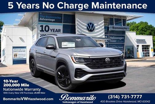 Silver Mist Metallic 2026 Volkswagen Atlas Cross Sport 2.0T SEL R-Line Black