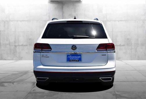 Pure White 2023 Volkswagen Atlas 3.6L SE w/Technology
