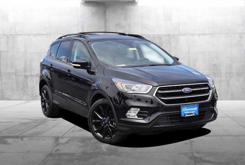 Shadow Black 2017 Ford Escape Titanium