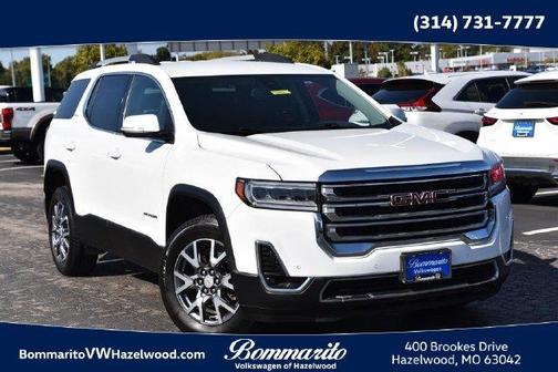 Summit White / White 2023 GMC Acadia SLT