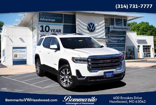 Summit White / White 2023 GMC Acadia SLT
