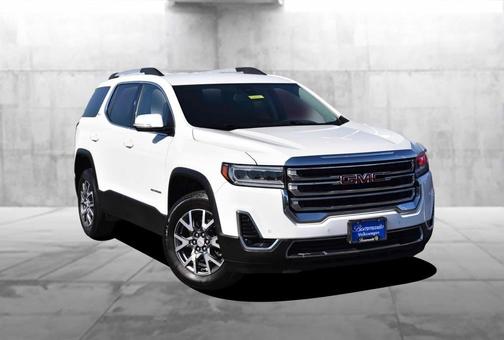 Summit White / White 2023 GMC Acadia SLT